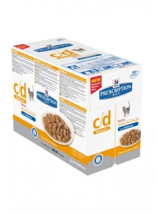 PD Feline C/D Stress Salmon CONFEZIONE 12x85g (605604 - 607561)