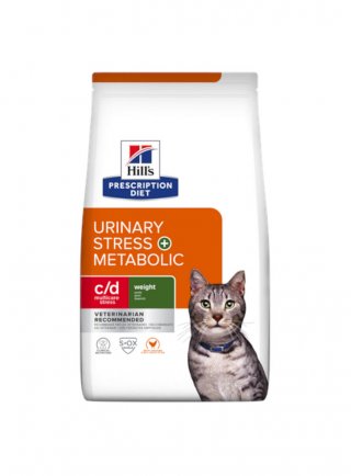 Pd Feline C/D Urinary Stress + Metabolic 1,5Kg (605406 - 605984)