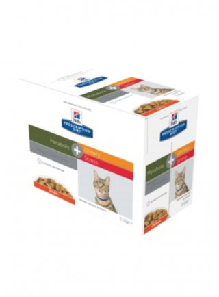 Pd Feline C/D Urinary Stress + Metabolic Bustina 85g (conf. 12pz) (605415 - 605619)
