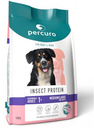 Percuro Adult Medium/Large Breed Dog 2Kg Insect Protein