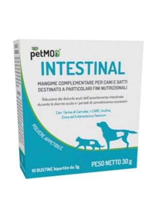 PETMOD INTESTINAL 10 bustine bipartite 3g - in esaurim.