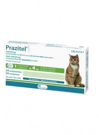 PRAZITEL 24cpr - GATTO 230/20mg