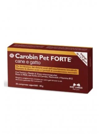 CAROBIN PET FORTE 30cpr