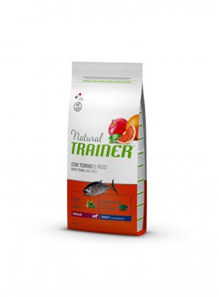 PROMO card - Trainer Natural Dog Medium 12kg Tonno