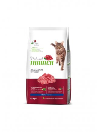 PROMO - TRAINER Natural CAT 1,5Kg Manzo - in esaurim. (NEW 28703) PROMO - TRAINER Natural CAT 1,5Kg Manzo - in esaurim. (NEW 28703)
