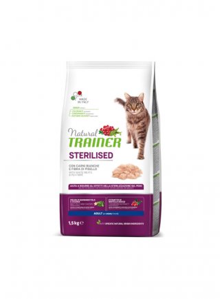 PROMO - Trainer Natural Cat SP. Sterilised Carni Bianche PROMO - Trainer Natural Cat SP. Sterilised Carni Bianche