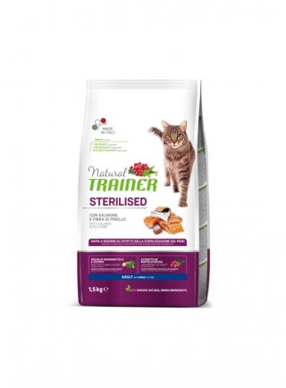 PROMO - Trainer Natural Cat SP: Sterilised Salmone PROMO - Trainer Natural Cat SP: Sterilised Salmone