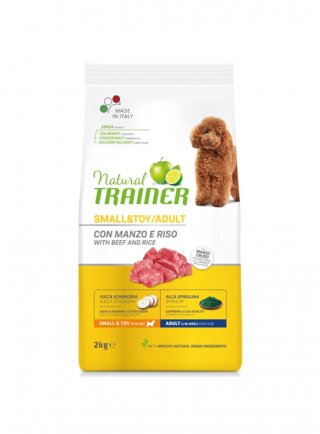 PROMO - Trainer Natural Dog Small & Toy 7 kg Manzo e Riso