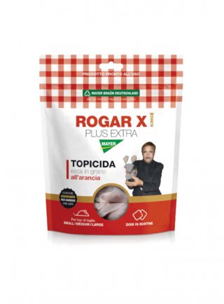 ROGAR X KING PLUS EXTRA granulare 150gr - bocconi per Topi tg. S/M/L