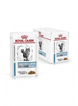 GATTO VHN W SENSITIVITY CONTROL CHICKEN GRAVY 12x85g in busta (7061)