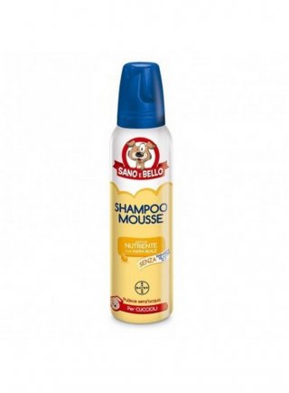 Shampoo Mousse Cuccioli pappa reale 300 ml