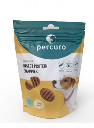 Percuro Snack Oven Baked Snappies 120g Insect Protein