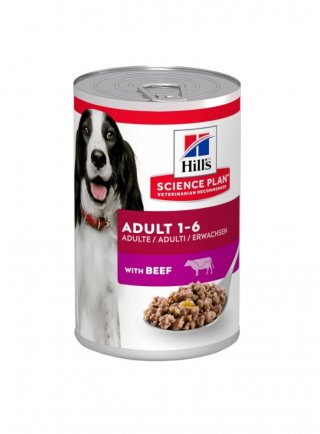 SP Canine Adult Beef 370g lattina cs (607096)