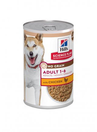 SP Canine Adult NOgrain Chicken 363g lattina (605719)