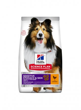 SP Canine ADULT SENSITIVE STOMACH & SKIN Medium Chicken 12kg (11081N - 604301)