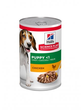 SP Canine Puppy Chicken 370g lattina cs (607100)