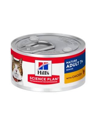 SP Feline MATURE ADULT 7+ Chicken Lattina 82g (10803DE - 603985)