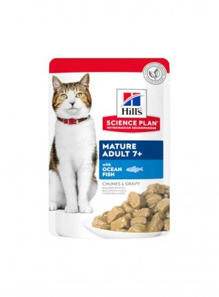 SP Feline MATURE ADULT Active Longevity Ocean fish Bustina 85g (2110LW - 603998)