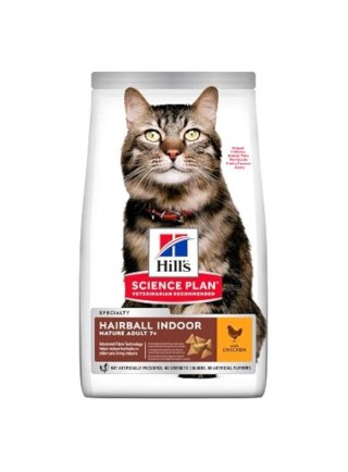 SP Feline MATURE ADULT Hairball & Indoor Chicken 1,5kg (7610V - 604490)