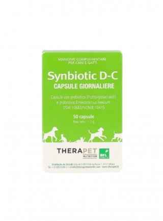 SYNBIOTIC DC THERAPET 50CPS - fermenti lattici - in esaurim.