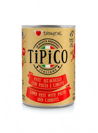 TIPICO SARDEGNA AGNELLO PASTA CAROTE 400g - CANE