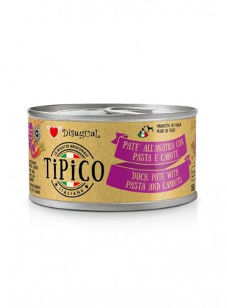 TIPICO TOSCANA ANATRA PASTA CAROTE 150g - CANE