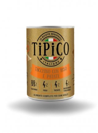 TIPICO VENETO TACCHINO RISO PATATE 400g - CANE