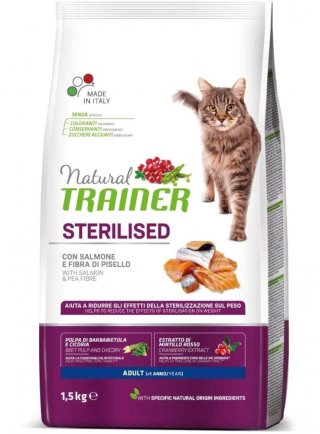 Trainer Natural Cat Sterilised Salmone Trainer Natural Cat Sterilised Salmone