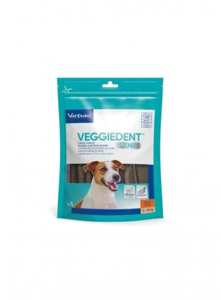 VEGGIEDENT FRESH 15stick cane Tg. S 5-10Kg 224g